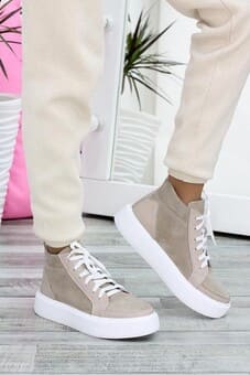 Замшевые кеды