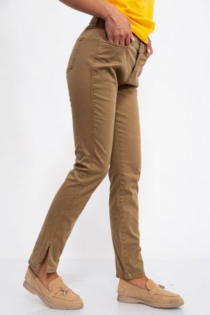 Брюки женские 503F001 цвет Горчичный 2