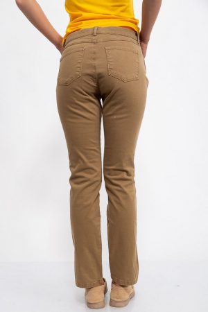 Брюки женские 503F001 цвет Горчичный 3