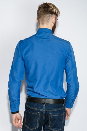 Рубашка №333F007 цвет Лазурный 2