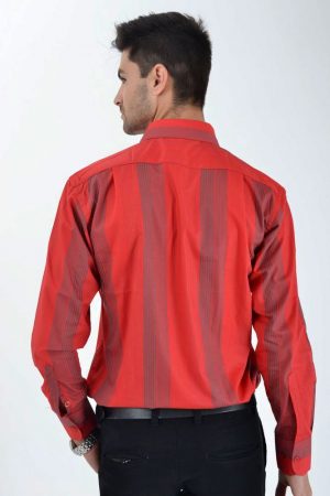 Рубашка 4387-6 цвет Красный 2