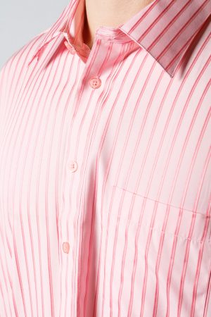 Рубашка Fra №869-4 цвет Розовый 2
