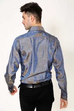 Рубашка Pas 888-1 цвет Серый 3