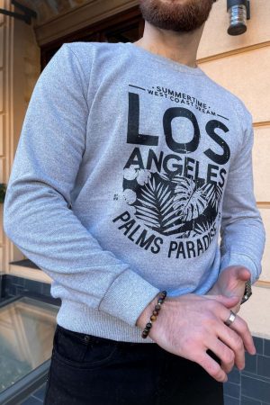 Батник мужской 167R300 цвет Серый 1