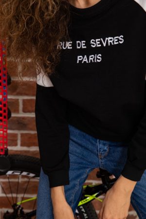 Батник женский 180R560 цвет Черный 4