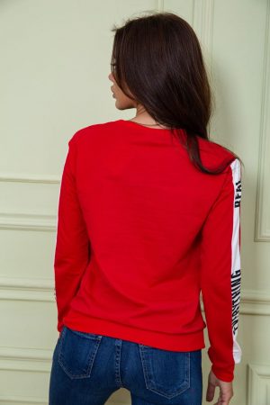 Батник женский 180R571 цвет Красный 3