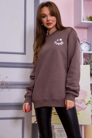 Батник женский 182R952 цвет Мокко