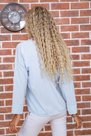 Блуза 177R010 цвет Голубой 2