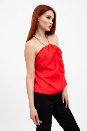 Блузка 117R4029 цвет Коралловый 2