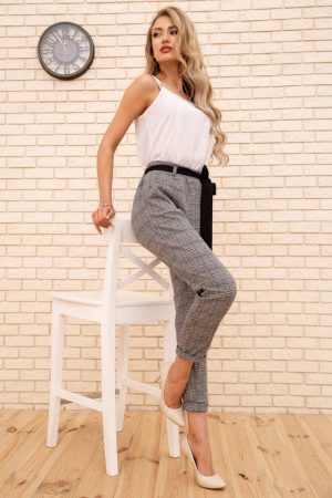 Бриджи жен.172R9313-1 цвет Черно-белый 1