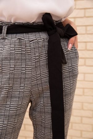 Бриджи жен.172R9313-1 цвет Черно-белый 4