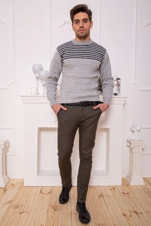 Брюки мужские 123R17574 цвет Хаки 1