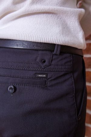 Брюки мужские 123R8591 цвет Черный 4