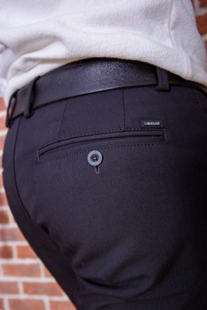 Брюки мужские 123R8592 цвет Черный 3