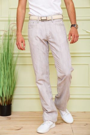 Брюки мужские  167R7050 цвет Бежевый 1