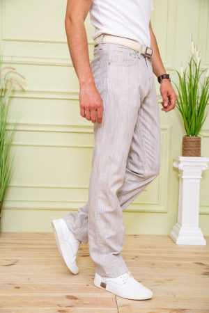 Брюки мужские  167R7050 цвет Бежевый 3