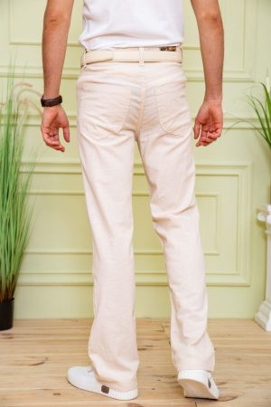 Брюки мужские  167R7054-2 цвет Бежевый 3