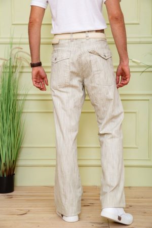 Брюки мужские  167R7054-3 цвет Бежевый 3