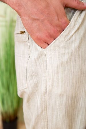 Брюки мужские  167R7054-4 цвет Бежевый 4