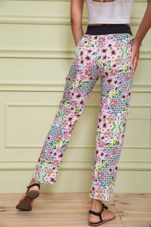 Брюки жен.172R064 цвет Молочно-зеленый 3