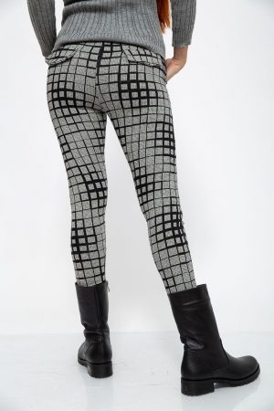 Брюки женские 117R585 цвет Серо-черный 3