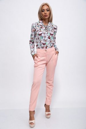 Брюки женские 150R0100 цвет Персиковый 1