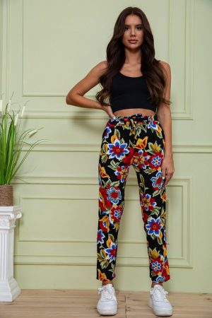 Брюки женские 178R1919 цвет Разноцвет 1