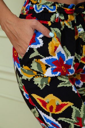 Брюки женские 178R1919 цвет Разноцвет 4