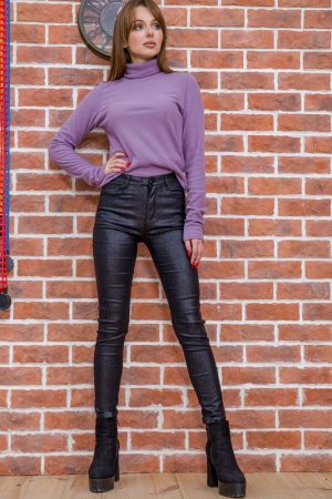 Джеггинсы женские 190R5256 цвет Черный 2