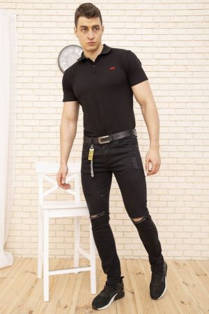 Джинсы муж. 129R8018 цвет Черный 1