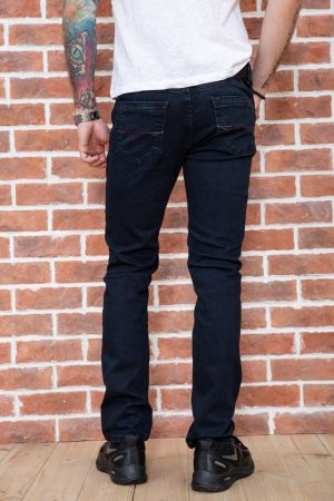 Джинсы мужские 129R1939-5 цвет Темно-синий 3