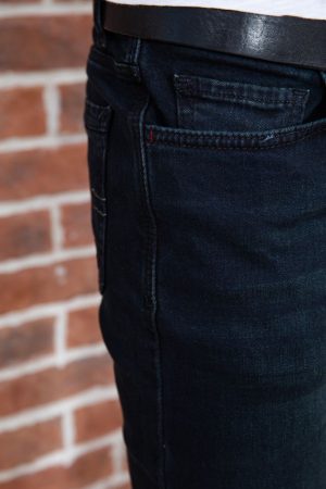 Джинсы мужские 129R1939-5 цвет Темно-синий 4