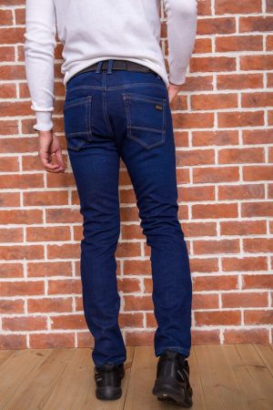 Джинсы мужские 129R2117 цвет Темно-синий 3