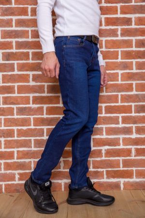 Джинсы мужские 129R2130 цвет Темно-синий 1
