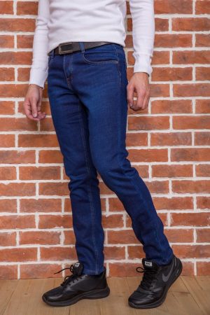 Джинсы мужские 129R2130 цвет Темно-синий 2