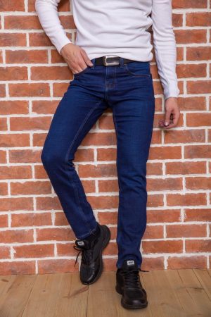 Джинсы мужские 129R2147 цвет Темно-синий 1