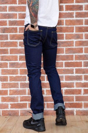 Джинсы мужские 171R001 цвет Темно-синий 3