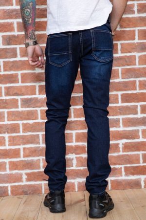 Джинсы мужские 171R002 цвет Темно-синий 3