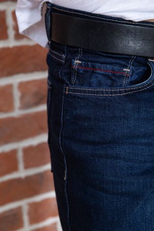 Джинсы мужские 171R002 цвет Темно-синий 4