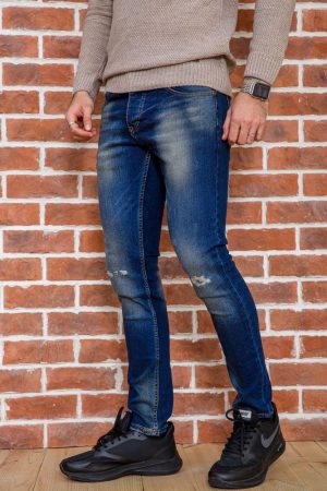 Джинсы мужские 182R135 цвет Темно-синий 2