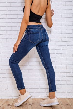 Джинсы женские 117R5003-5 цвет Темно-синий 3