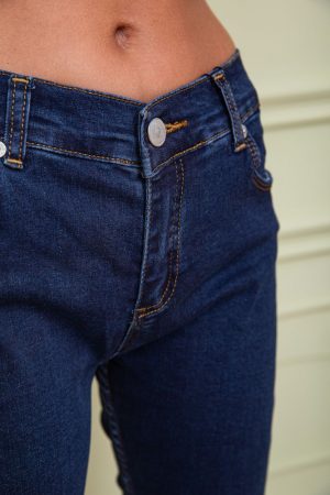 Джинсы женские 117R5003-6 цвет Темно-синий 4