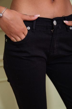 Джинсы женские 117R5003-7 цвет Черный 4