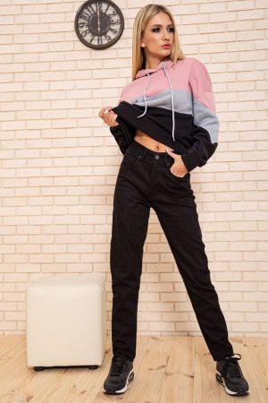 Джинсы женские 123R17398 цвет Черный 1