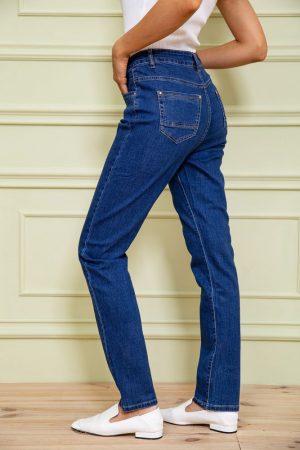 Джинсы женские 129R0292 цвет Синий 2