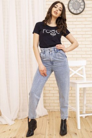Джинсы женские 154R16943 цвет Голубой 1