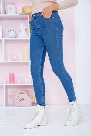 Джинсы женские 154R5210 цвет Синий 2