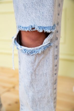 Джинсы женские 164R284 цвет Голубой 4