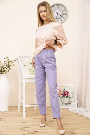 Джинсы женские 164R3375 цвет Сиреневый 1