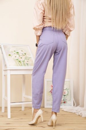 Джинсы женские 164R3375 цвет Сиреневый 3